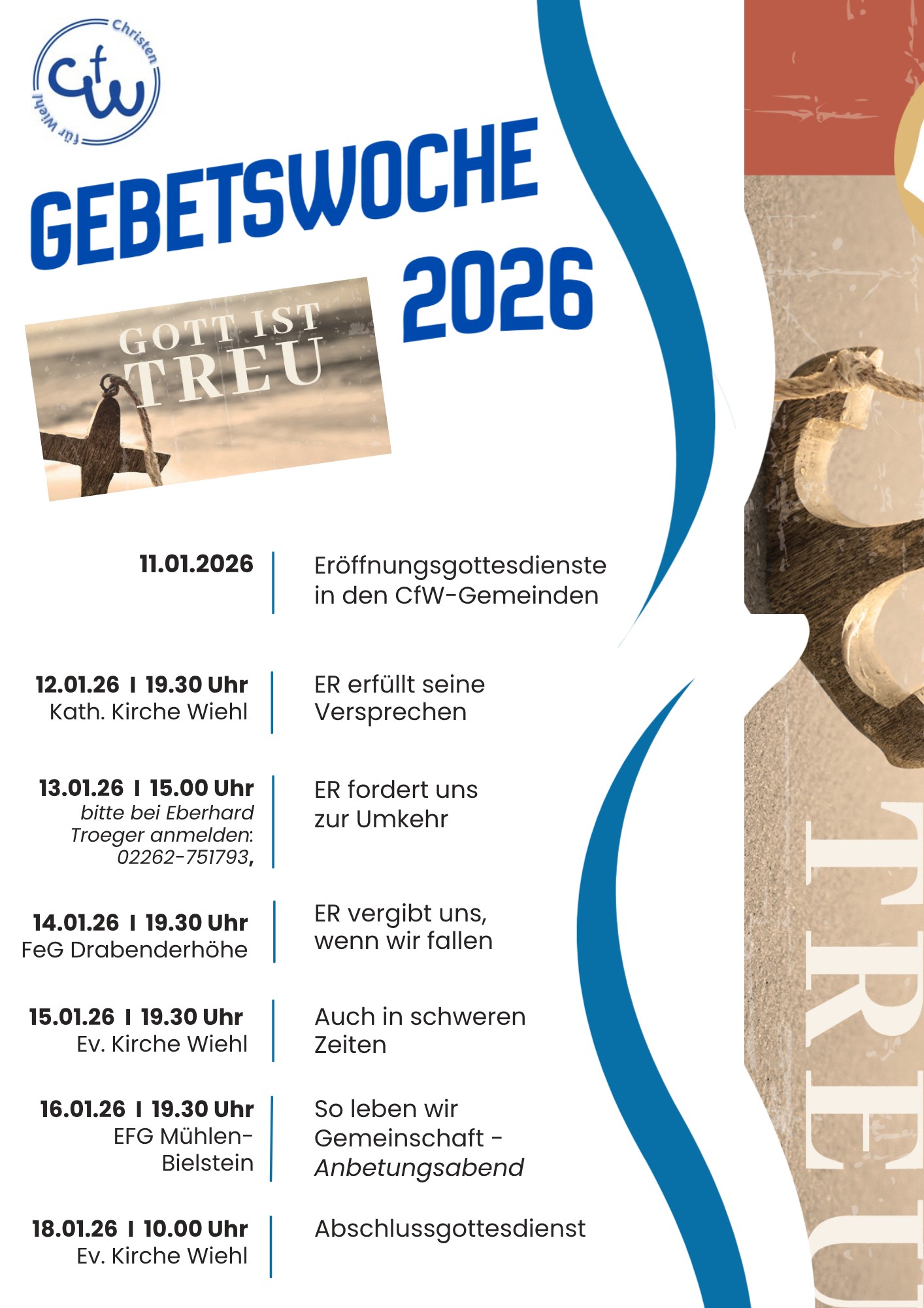 Ökumenische Gebetswoche 2026
